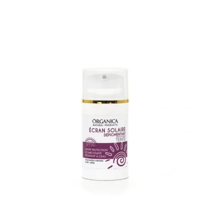 Écran solaire dépigmentant teinté SPF50 minéral naturel Organica