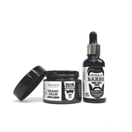 pack soin barbe baume huile figue de barbarie Organica