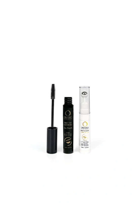 pack soin regard huile cils sourcils sérum contour yeux