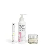 pack routine soir anti-âge gel nettoyant sérum yeux crème nuit