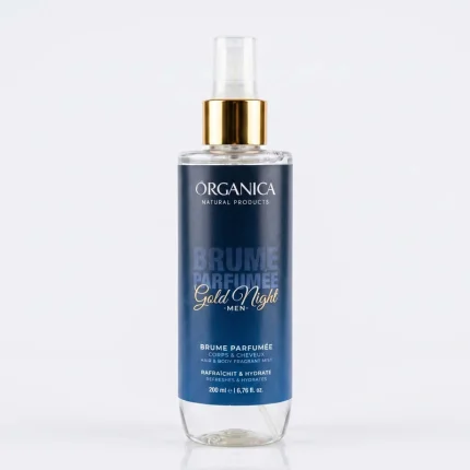 brume parfumée gold night men 200ml Organica