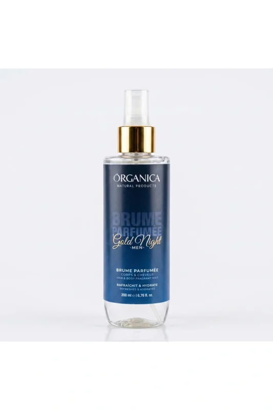 brume parfumée gold night men 200ml Organica